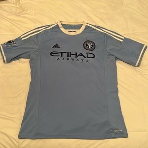 Adidas soccer jersey size large